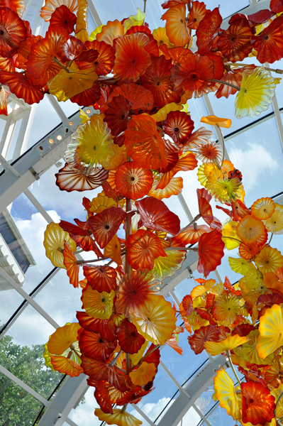 the Glasshouse sculpture